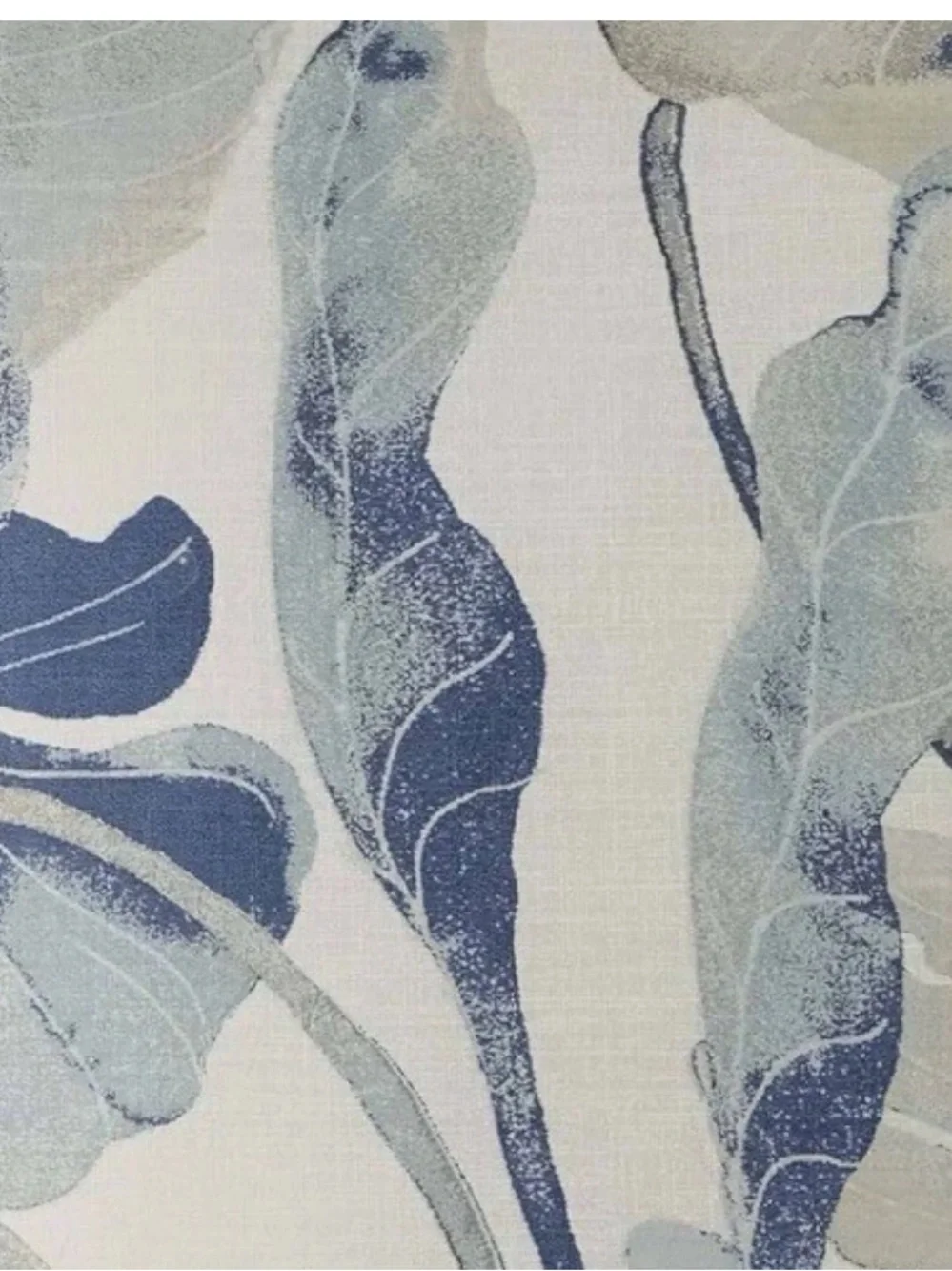 Raw Coast 3-Piece Blue Floral Cotton Full/Queen Duvet Cover Set NEW
